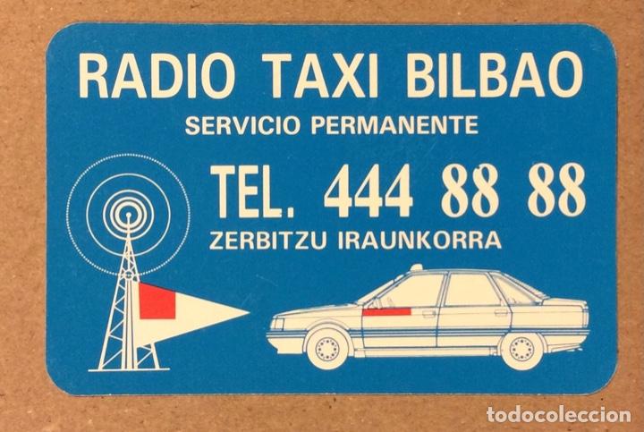 Calendars: ASESOR&Iacute;A ZILEGI Y RADIO TAXI BILBAO. CALENDARIO PUBLICITARIO DE 1996.