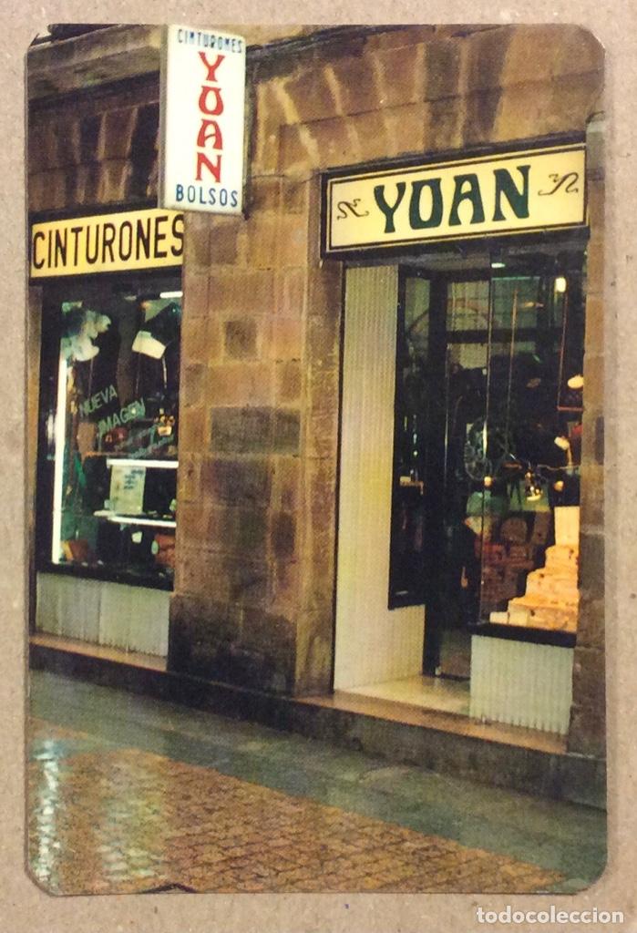Calendars: CINTURONES Y BOLSOS YOAN (BILBAO). CALENDARIO PUBLICITARIO DE 1996.