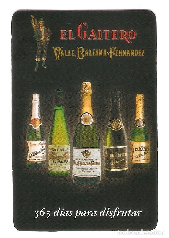 Kalender: CALENDARIO DE BOLSILLO PUBLICITARIO A&Ntilde;O 2007 BEBIDAS - SIDRA EL GAITERO