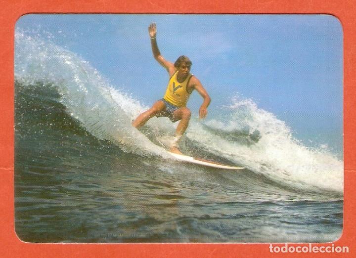 Kalender: CALENDARIO DE BOLSILLO DE SERIE A&Ntilde;O 1986 DEPORTES - SURF - PUBLICIDAD: VER FOTO REVERSO