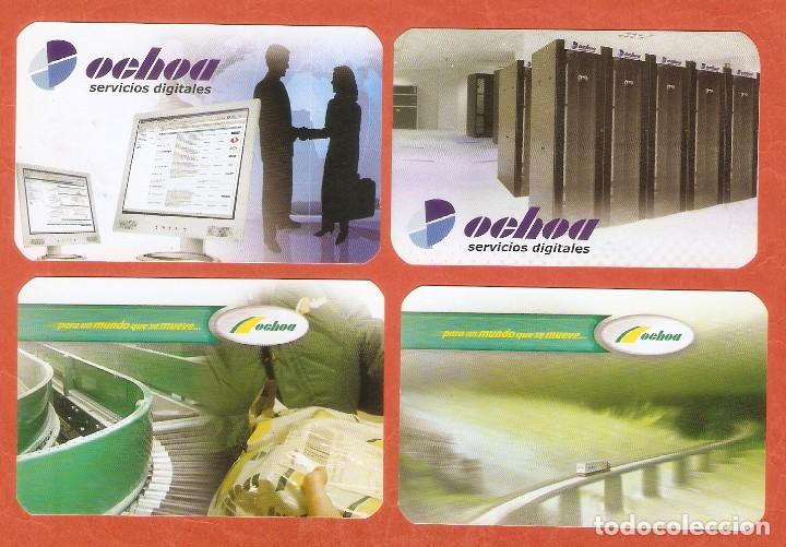 Kalender: 4 CALENDARIOS DE BOLSILLO PUBLICITARIOS DEL A&Ntilde;O 2008 TRANSPORTES OCHOA