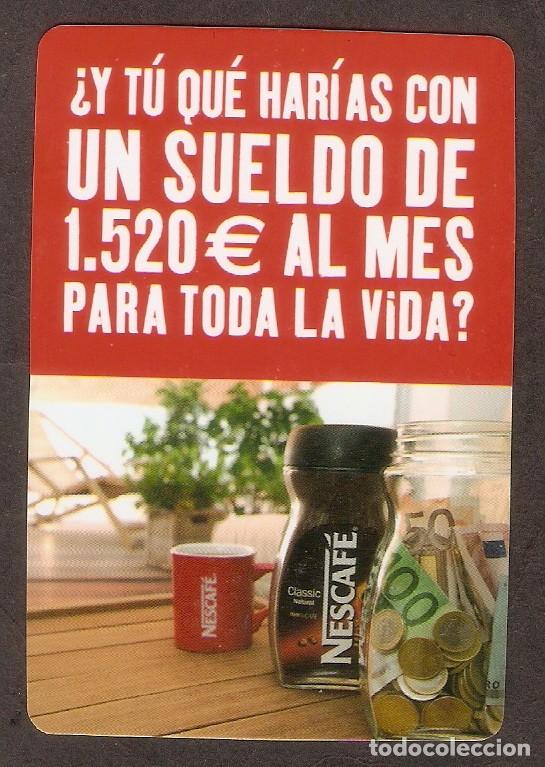 Kalender: CALENDARIO DE BOLSILLO PUBLICITARIO DEL A&Ntilde;O 2007 MARCA DE CAF&Eacute; - NESCAF&Eacute;