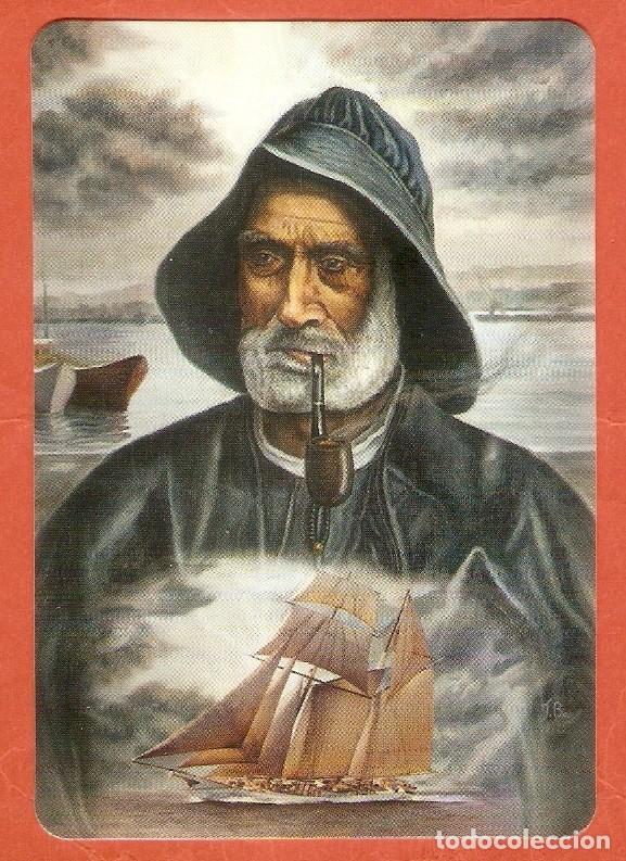 Kalender: CALENDARIO BOLSILLO DE SERIE A&Ntilde;O 2000 MARINERO Y BARCO (VELERO) - SIN PUBLICIDAD: VER FOTO REVERSO