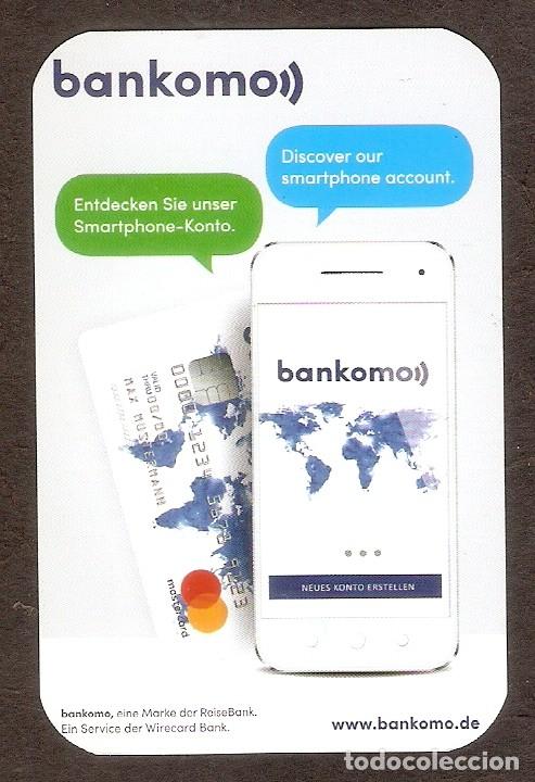 Kalender: CALENDARIO DE BOLSILLO DE ALEMANIA A&Ntilde;O 2018 BANCO - BANKOMO - VER FOTO REVERSO