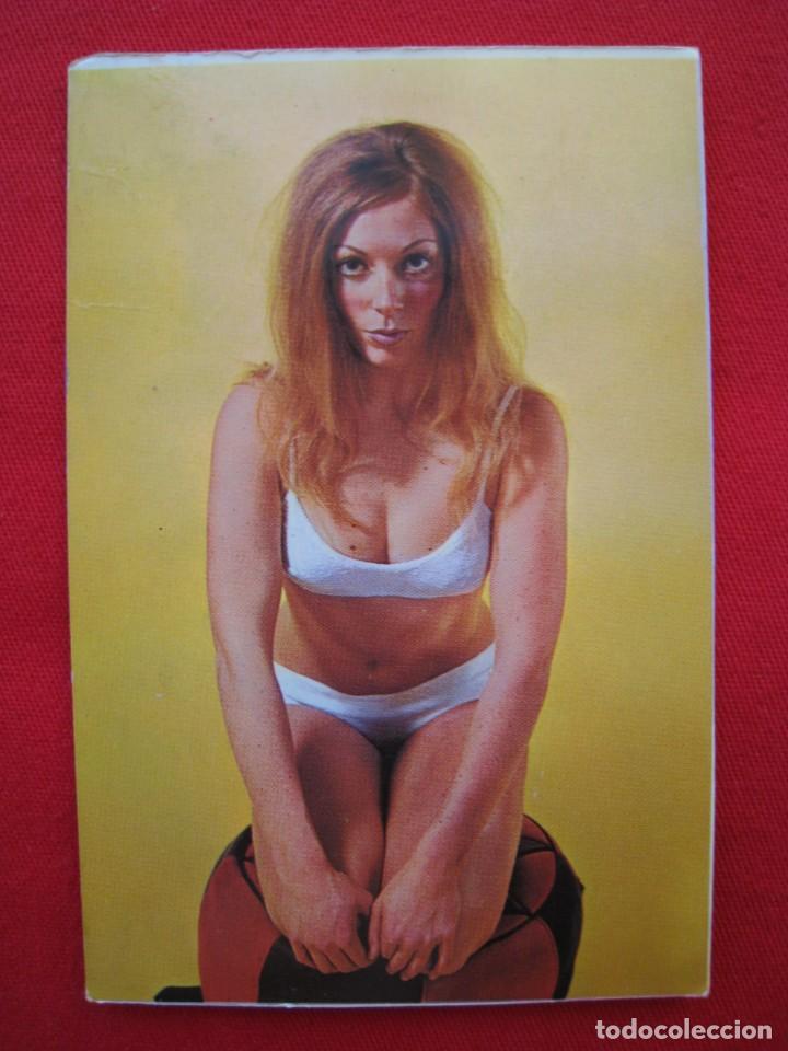 Kalender: CALENDARIO DE BOLSILLO - CHICA DESNUDA - A&Ntilde;O 1973.