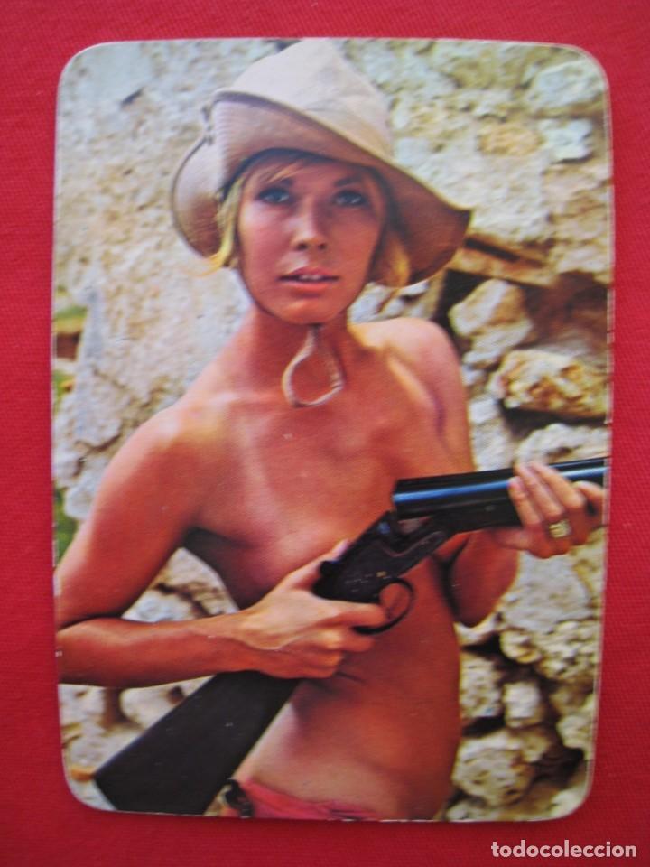 Kalender: CALENDARIO DE BOLSILLO - CHICA DESNUDA - A&Ntilde;O 1973.