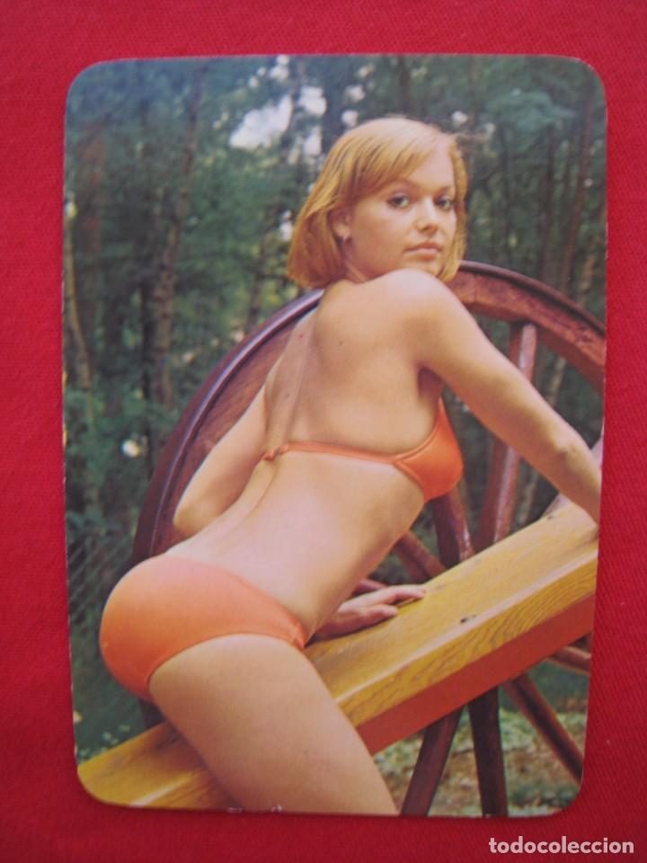 Kalender: CALENDARIO DE BOLSILLO - CHICA DESNUDA - A&Ntilde;O 1975.
