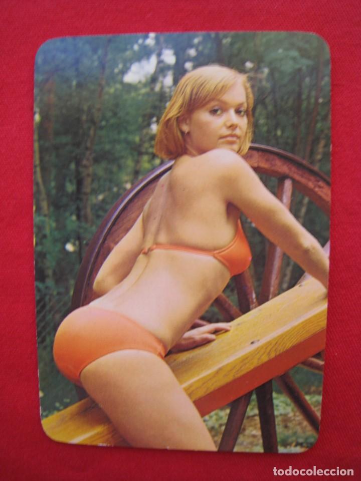 Kalender: CALENDARIO DE BOLSILLO - CHICA DESNUDA - A&Ntilde;O 1975.