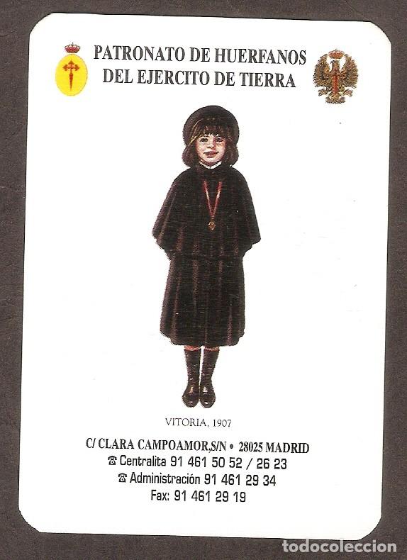 Kalender: CALENDARIO BOLSILLO A&Ntilde;O 2000 MILITAR - PATRONATO DE HU&Eacute;RFANOS EJERCITO DE TIERRA - VER FOTO REVERSO