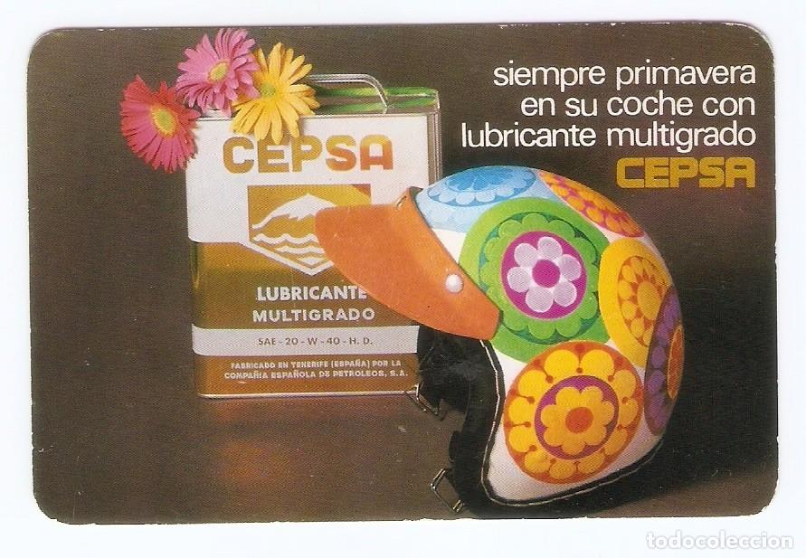 Kalender: CALENDARIO DE BOLSILLO PUBLICITARIO A&Ntilde;O 1971 - 72 CEPSA - VER FOTO REVERSO