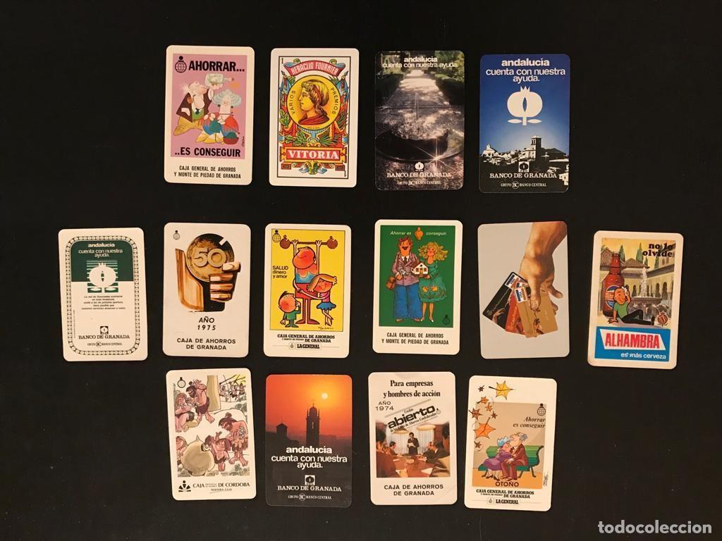 Kalender: 14 CALENDARIOS DE BOLSILLO DIFERENTES FOURNIER. LOTE 1