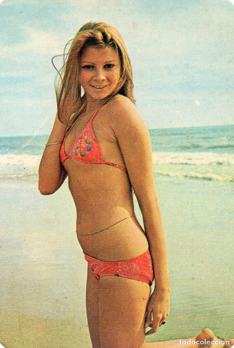 Calendars: Calendario de Chicas 1975 - SERIE - 75 - B3 PLAYA N&ordm; 11 - DLB. 42.822