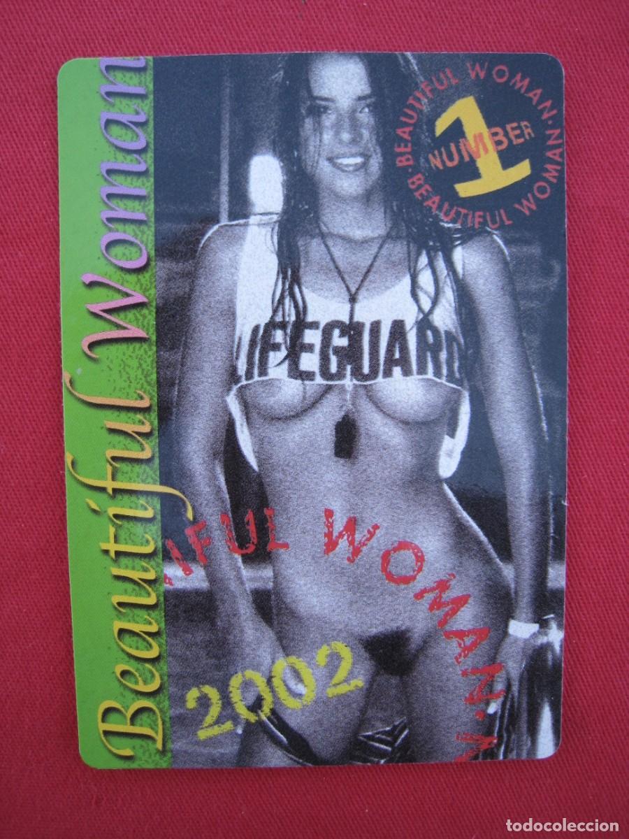 Calendriers: CALENDARIO DE BOLSILLO - CHICA DESNUDA - BEAUTIFUL WOMAN - A&Ntilde;O 2002.