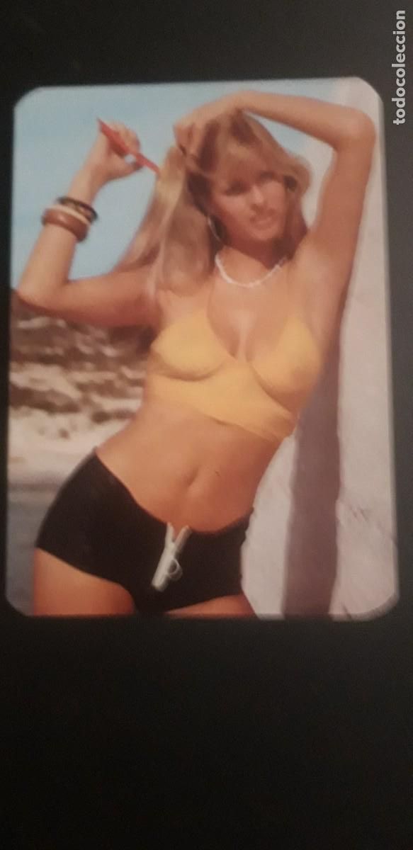 Calendars: 1 CALENDARIO DE ** CHICA ** A&Ntilde;O 1975. GRAY 2630 CON PUBLICIDAD