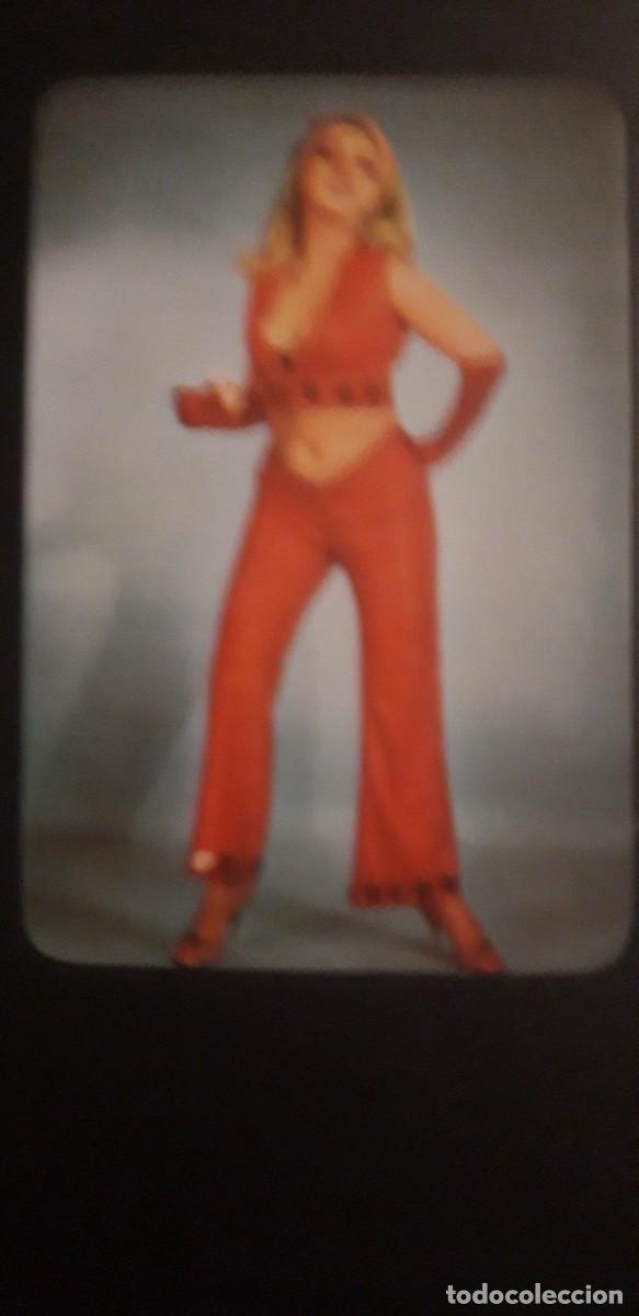 Calendars: 1 CALENDARIO DE ** CHICA ** A&Ntilde;O 1974 DLB 48121 CON PUBLICIDAD