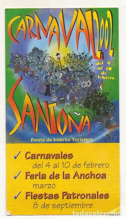 Calendriers: Calendario Carnaval de Santo&ntilde;a 2002