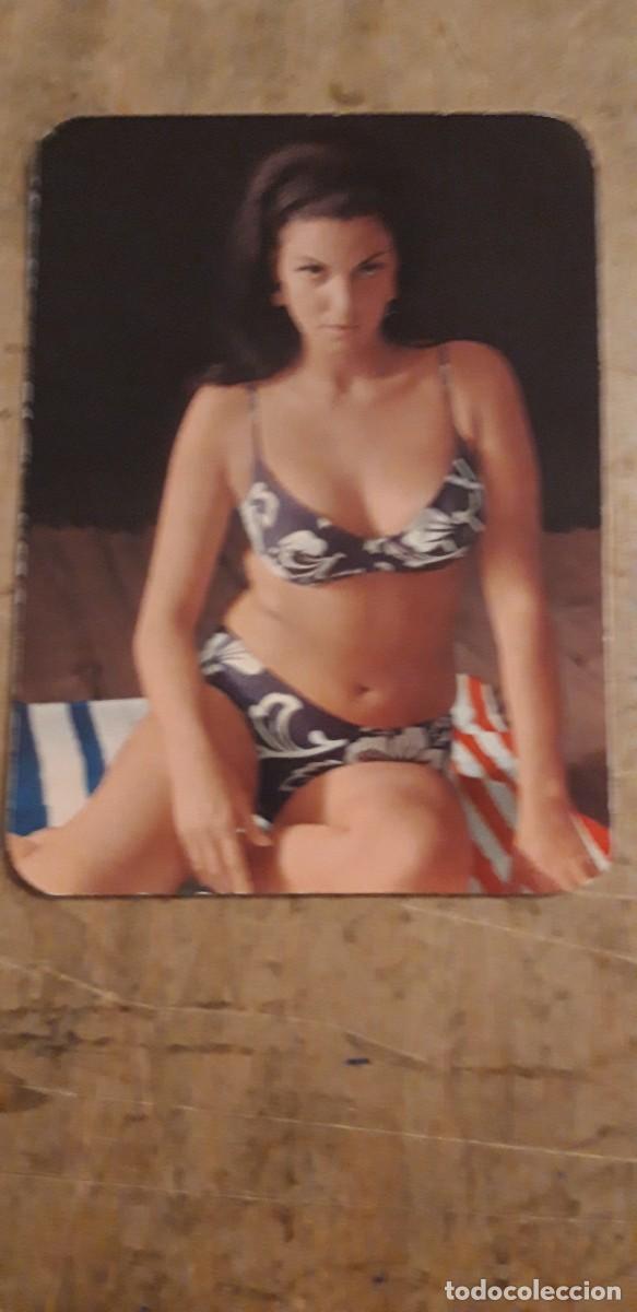 Calendars: 1 CALENDARIO DE ** CHICA .** . A&Ntilde;O 1974 CON PUBLICIDAD
