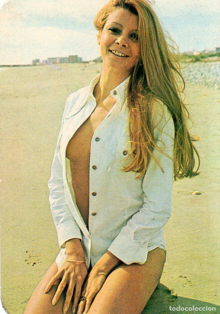 Calendars: Calendario de Chicas 1975 - SERIE - 75 B3 - PLAYA N&ordm; 12 - DLB. 42.823