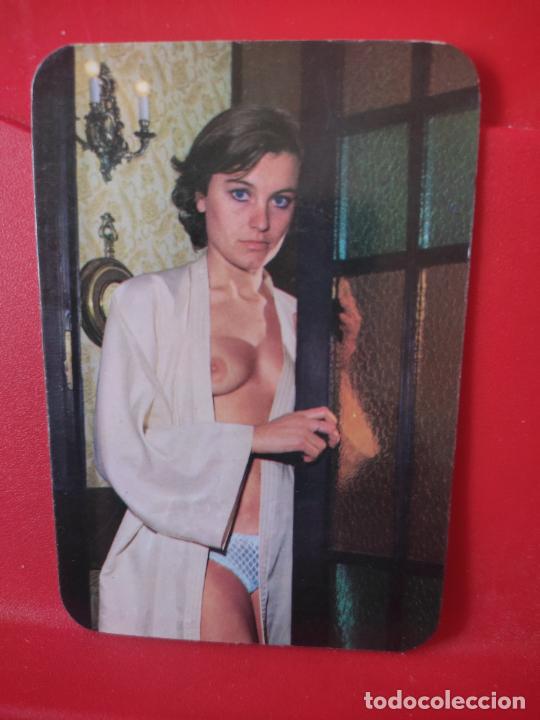 Calendars: CALENDARIO 1977 EROTICO DORSO PUBLICIDAD BODEGAS ORTEGA USADO CHICA CAMISA