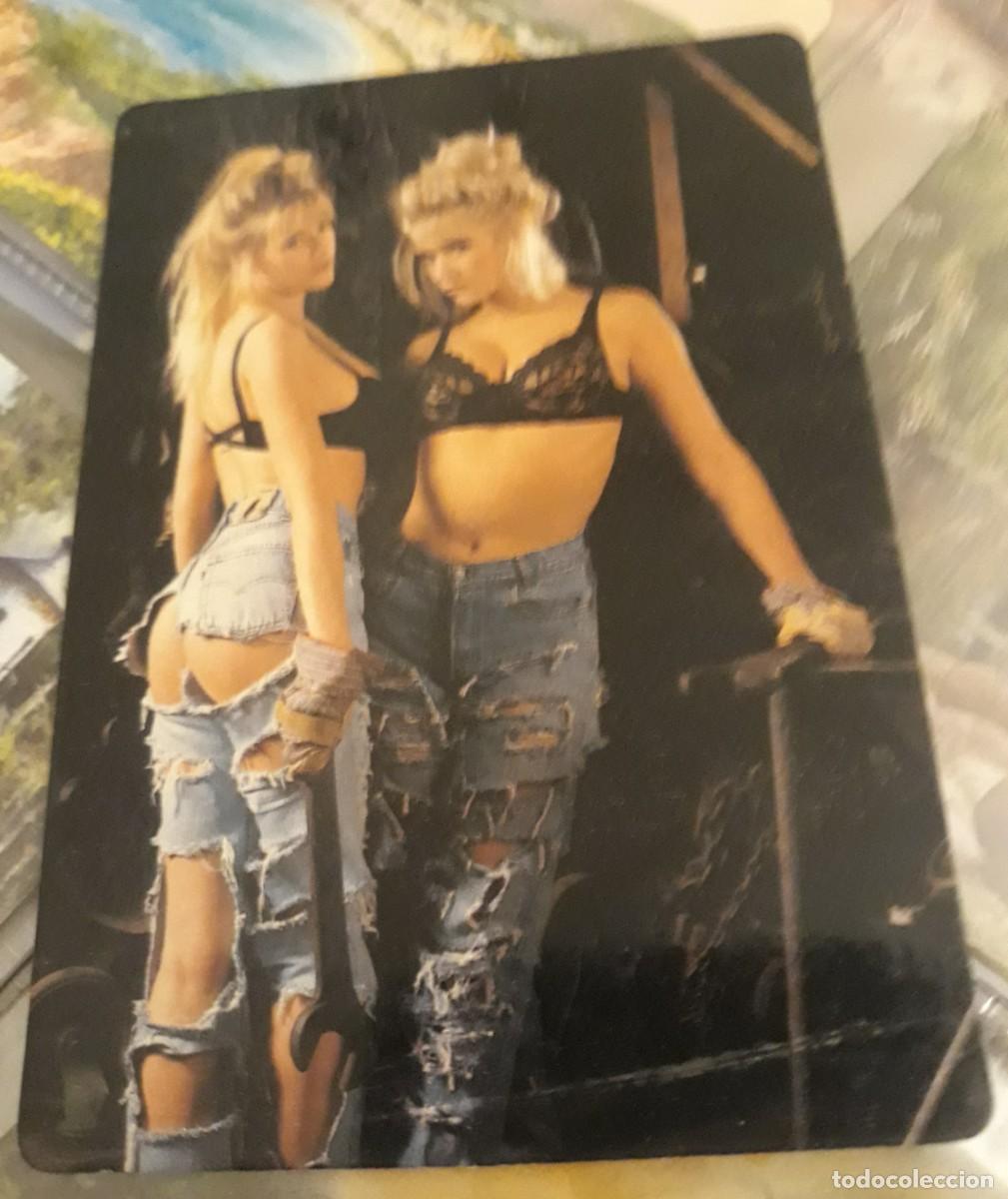 Calendars: -79293 CALENDARIO DESNUDO FEMENINO, EROTICO, A&Ntilde;O 2005, SERIE CB 102, CON PUBLICIDAD, PRECIOSA MUJER