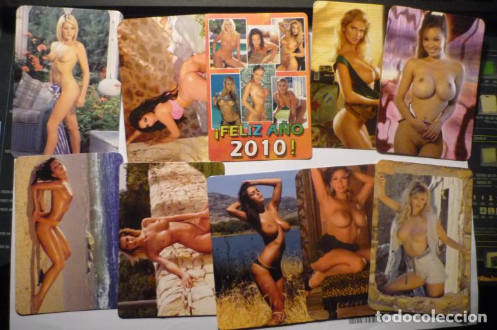 Kalender: lote calendarios desnudos femeninos dif.a&ntilde;os