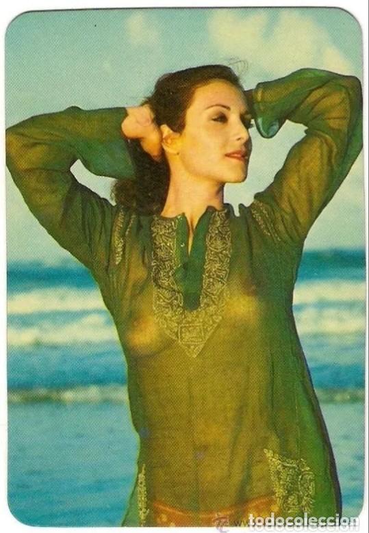 Kalender: -47405 CALENDARIO DESNUDO FEMENINO, EROTICO, A&Ntilde;O 1976, CON PUBLICIDAD, PRECIOSA MUJER