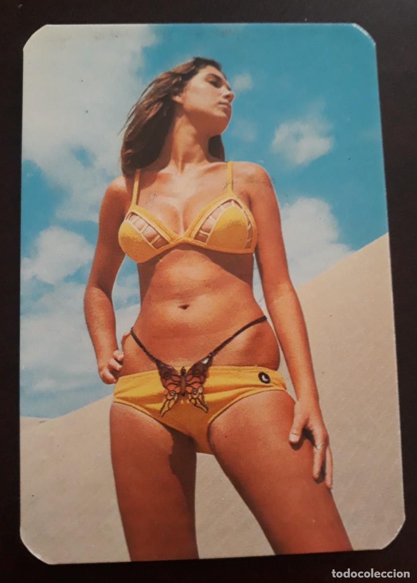 Kalender: -73193 CALENDARIO DESNUDO FEMENINO, ER&Oacute;TICO, A&Ntilde;O 1974, SERIE 73 B2 PLAYA 2 N&deg; 5, PRECIOSA MUJER