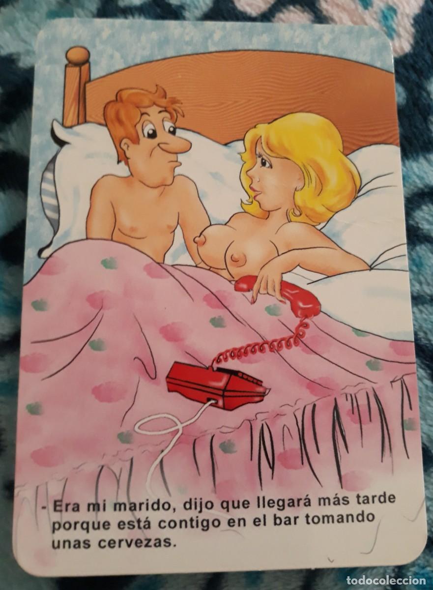 Kalender: -70344 CALENDARIO HUMOR EROTICO, A&Ntilde;O 2010, DESNUDO FEMENINO, CON PUBLICIDAD, SERIE CB 141, DIBUJO