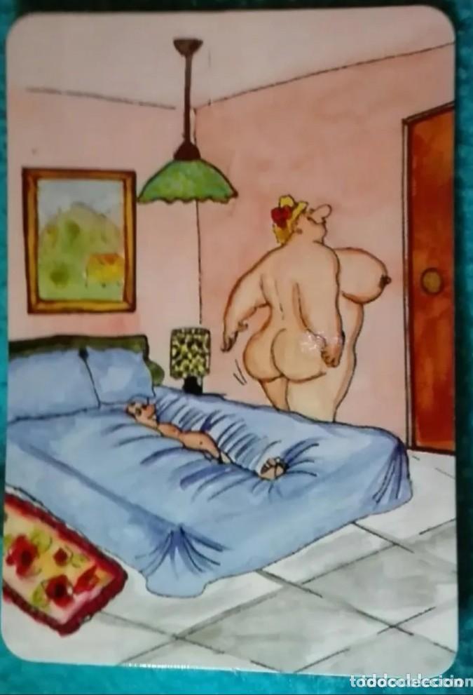 Kalender: -72675 CALENDARIO HUMOR DESNUDO FEMENINO, ER&Oacute;TICO, A&Ntilde;O 1997, SERIE GD 203, CON PUBLICIDAD, MUJER