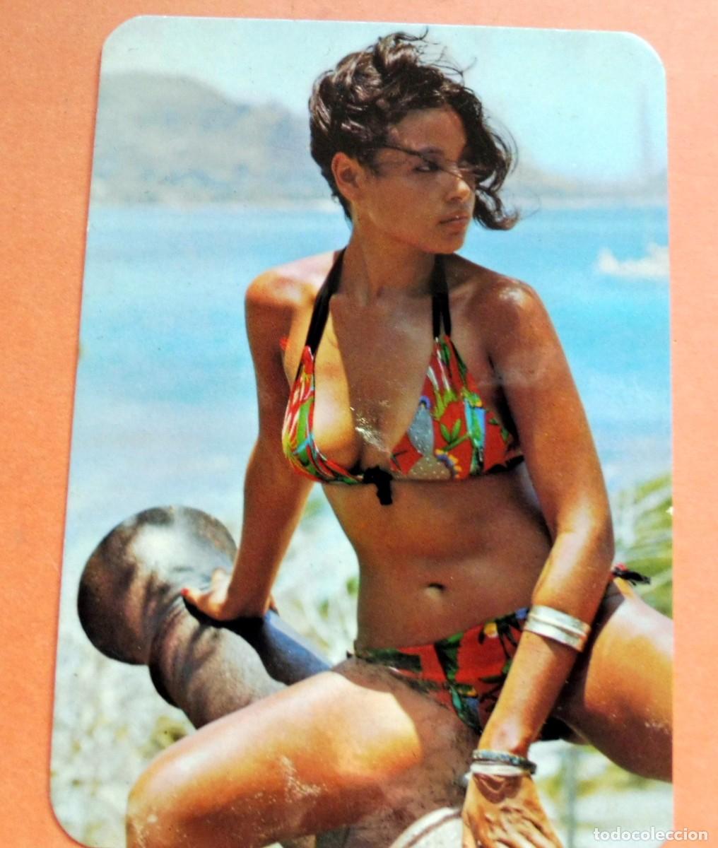 Kalender: CALENDARIO DE BOLSILLO - ER&Oacute;TICO- MUERES - A&Ntilde;O 1976 - A. AMATE - BICIS MONTALT - VALENCIA