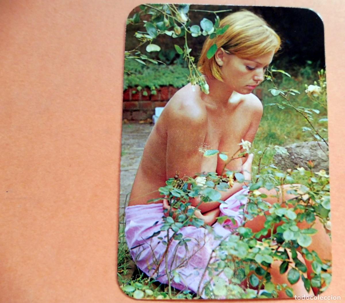 Kalender: CALENDARIO DE BOLSILLO - ER&Oacute;TICO- MUERES - A&Ntilde;O 1976 - ESTACI&Oacute;N SERVICIO GANDIA