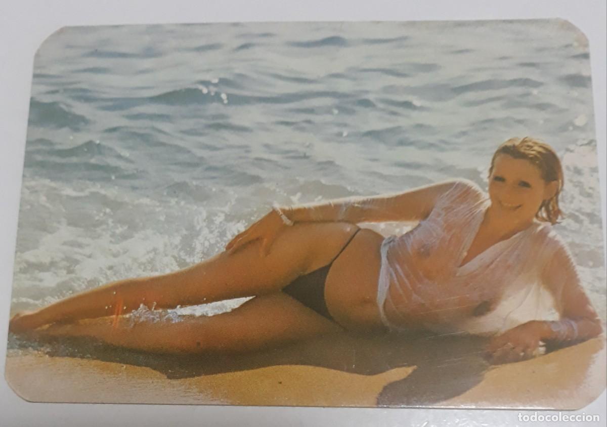 Kalender: -44787 CALENDARIO DESNUDO FEMENINO, EROTICO, A&Ntilde;O 1977, CON PUBLICIDAD, PRECIOSA MUJER
