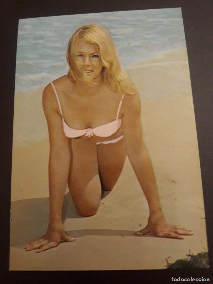 Kalender: -50848 CALENDARIO DESNUDO FEMENINO, EROTICO, A&Ntilde;O 1973, CON PUBLICIDAD, PRECIOSA MUJER