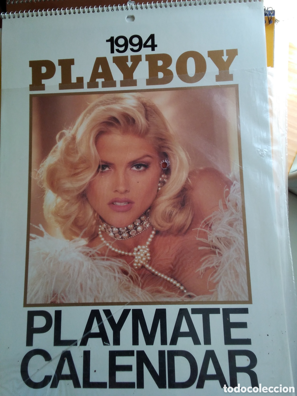 Calendars: Calendario Playboy americano de pared playmate a&ntilde;o 1994 pamela Anderson Erika eleniak