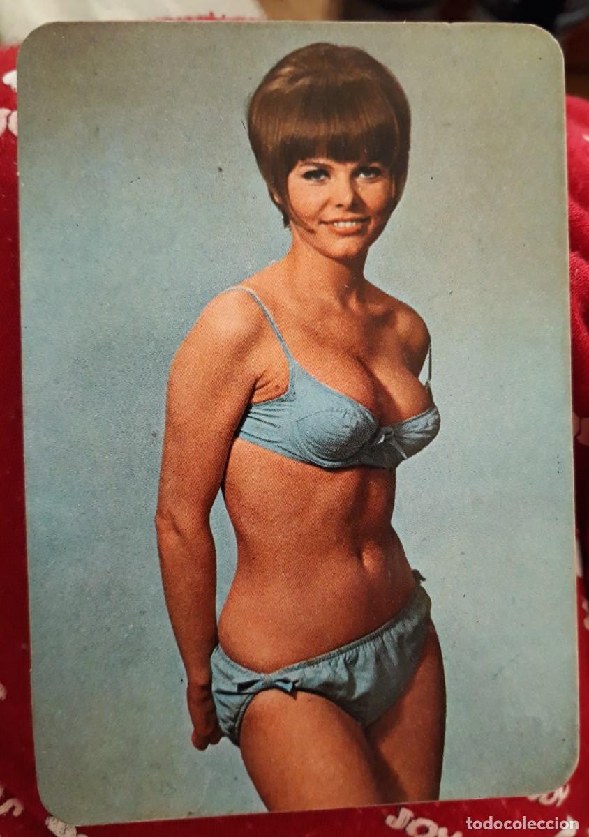 Kalender: -83322 CALENDARIO DESNUDO FEMENINO, ER&Oacute;TICO, A&Ntilde;O 1975, N&deg; 97, CON PUBLICIDAD, PRECIOSA MUJER