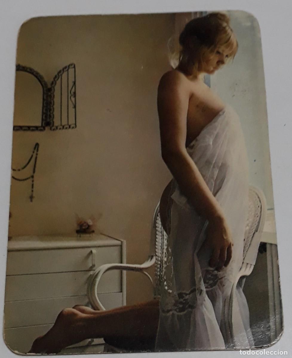 Calendars: -37274 CALENDARIO DESNUDO FEMENINO, EROTICO, A&Ntilde;O 1974, CON PUBLICIDAD, PRECIOSA MUJER