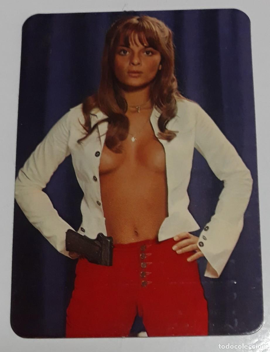 Calendars: -64516 CALENDARIO DESNUDO FEMENINO, EROTICO, A&Ntilde;O 1976, SERIE N&ordm; 113, PRECIOSA MUJER, CON PUBLICIDAD