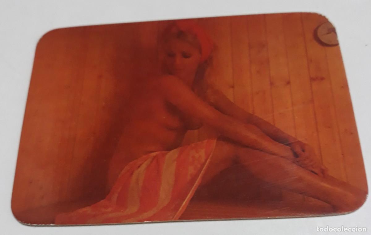 Calendars: -65333 CALENDARIO DESNUDO FEMENINO, EROTICO, A&Ntilde;O 1976, CON PUBLICIDAD, SERIE DLB 37343, MUJER