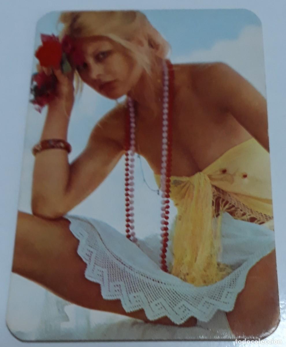 Calendars: -55858 CALENDARIO DESNUDO FEMENINO, EROTICO, A&Ntilde;O 1976, CON PUBLICIDAD, PRECIOSA&nbsp;MUJER