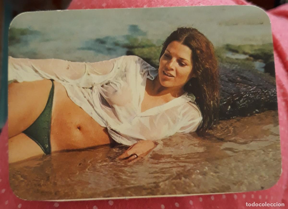 Kalender: -55859 CALENDARIO DESNUDO FEMENINO, EROTICO, A&Ntilde;O 1976, DLB 37343, CON PUBLICIDAD, PRECIOSA MUJER