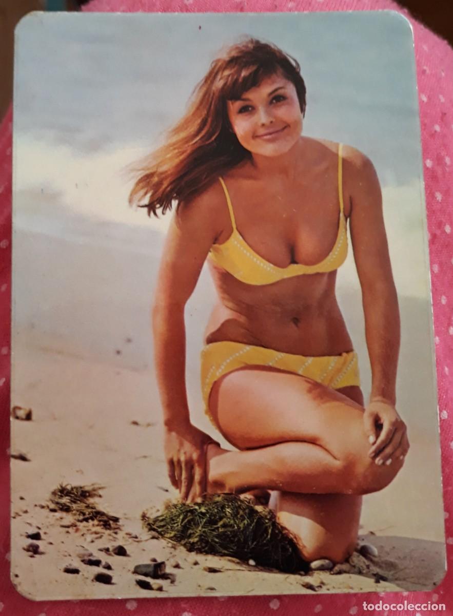 Kalender: -67172 CALENDARIO DESNUDO FEMENINO, EROTICO, A&Ntilde;O 1973, CON PUBLICIDAD, SERIE DLB 3500014, MUJER