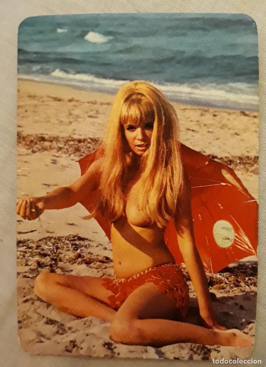 Kalender: -55844 CALENDARIO DESNUDO FEMENINO, EROTICO, A&Ntilde;O 1976, CON PUBLICIDAD, PRECIOSA MUJER
