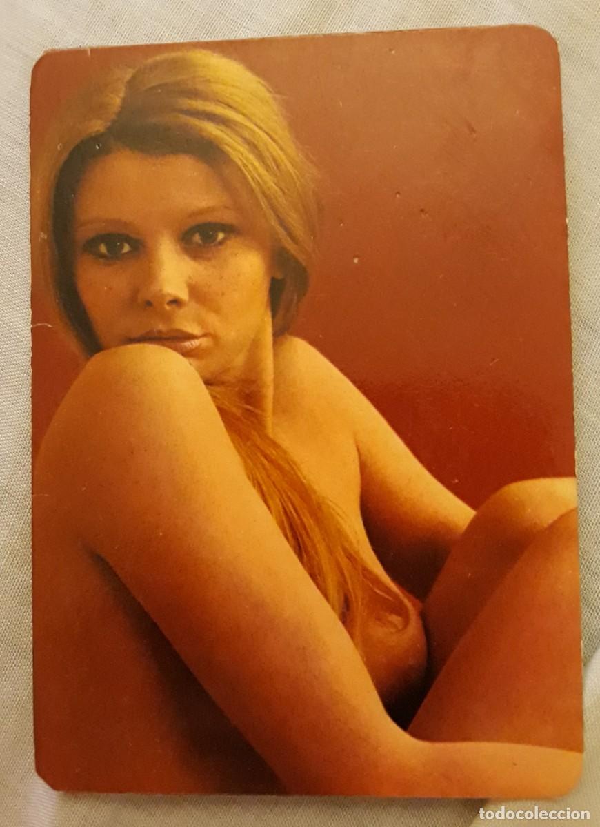 Kalender: -57421 CALENDARIO DESNUDO FEMENINO, EROTICO, A&Ntilde;O 1975, CON PUBLICIDAD , PRECIOSA MUJER