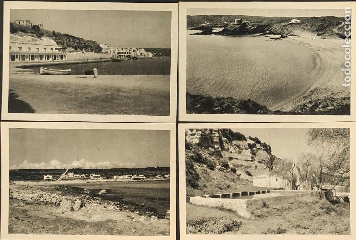Calendarios: 4 POSTALES MAHON (MENORCA) - PLAYA PUNTA PRIMA, PUNTA DEL RELOJ, CALA MEZQUITA, HERMITA SAN JUAN