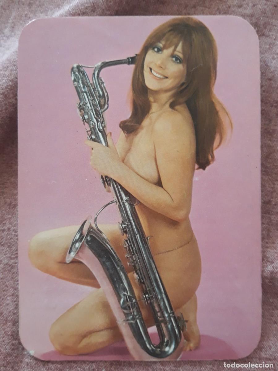 Calendars: -84878 CALENDARIO DESNUDO FEMENINO, EROTICO, A&Ntilde;O 1977, CON PUBLICIDAD, SERIE N&deg; 204, MUJER