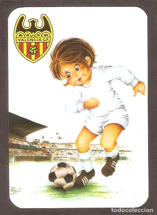 Calendars: CALENDARIO DE BOLSILLO DE LA SERIE EDIJAR A&Ntilde;O 1992 F&Uacute;TBOL - VALENCIA C.F. - VER FOTO REVERSO