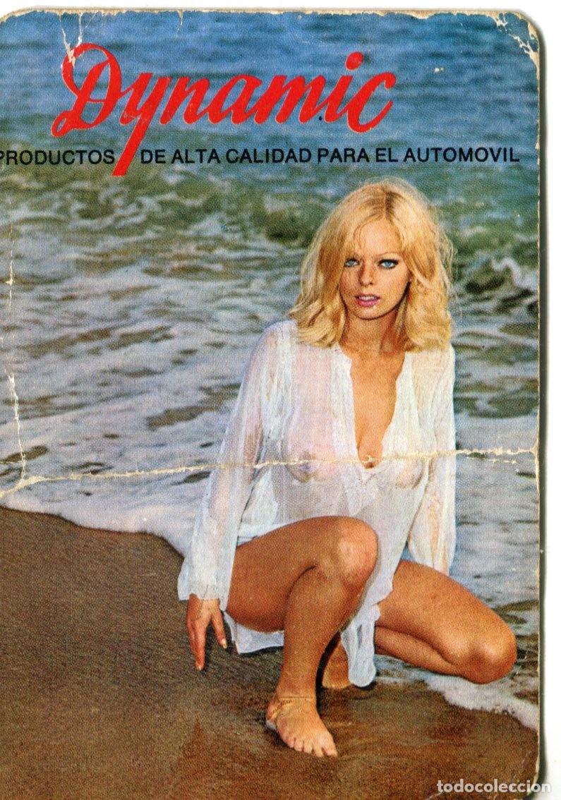 Calendriers: CALENDARIO DE BOLSILLO DYNAMIC, PRODUCTOS DE ALTA CALIDAD PARA EL AUTOMOVIL - 1973 chica
