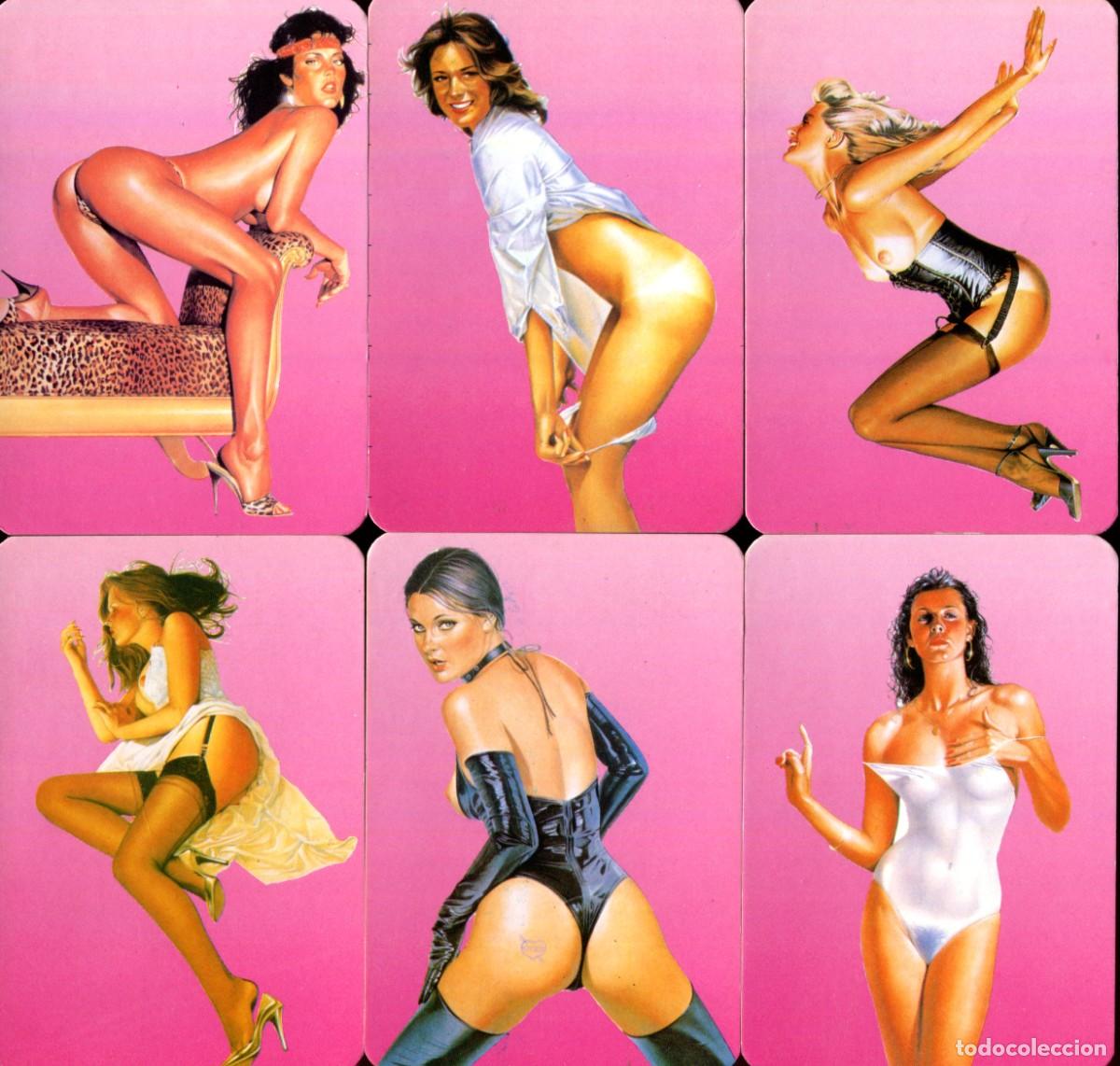 Calendriers: 10 calendarios eroticos, chicas, denudos a&ntilde;o 1986 portugal