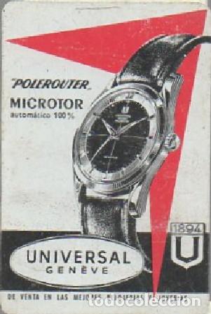 Kalender: CALENDARIO RELOJERIA POLEROUTER MICROTOR A&Ntilde;O 1964 CAL-9699