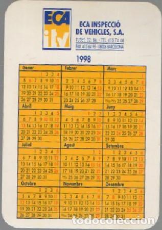 Kalender: CALENDARIO ITV 1998 EN CATALAN CAL-9706